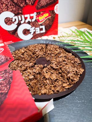 NISSIN 닛신 크리스피 초코 — 5점을 준 리뷰어가 2022년 12월 올린 사용 사진