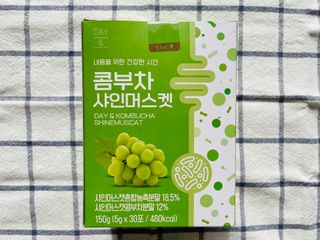 참앤들황토농원 7가지 맛! 탄산 톡톡! 스파클링! 데이앤 콤부차 7종 10포 1박스씩 ★총 7박스★ — 5점을 준 리뷰어가 2023년 2월 올린 사용 사진