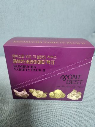 [몽베스트] 위드 더 블랜딩 하우스 콤부차 _ 버라이어티팩II — 5점을 준 리뷰어가 2024년 3월 올린 사용 사진