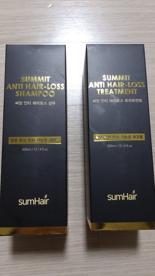 썸헤어 / SUMHAIR 썸헤어  써밋 안티 헤어로스 샴푸+트리트먼트 — 5점을 준 리뷰어가 2021년 5월 올린 사용 사진