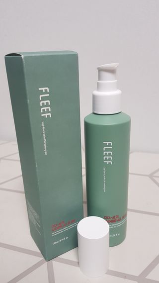 플리프 시카-알로에 카밍 올인원 200ml — 5점을 준 리뷰어가 2021년 1월 올린 사용 사진