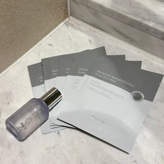 리엔케이 인텐스 브라이트닝 세럼 시트 마스크 — 5점을 준 리뷰어가 2023년 9월 올린 사용 사진
