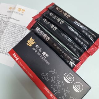 새롬바이오 리생 [미쾌변] 차전자피 식이섬유 건강기능식품 3팩 — 5점을 준 리뷰어가 2021년 7월 올린 사용 사진