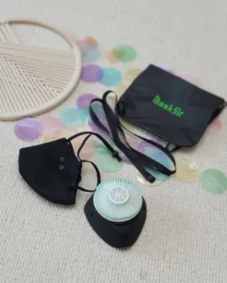 어치제작소 MaskSir Fusion Mask — 3점을 준 리뷰어가 2022년 5월 올린 사용 사진