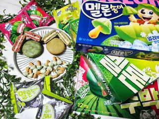 2024 오리온 여름한정판 초코파이 수박 / 후레쉬베리 멜론 / 멜론송이 — 5점을 준 리뷰어가 2024년 7월 올린 사용 사진