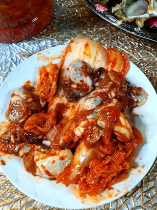 셰프애찬 별미김치 굴겉절이 1kg — 5점을 준 리뷰어가 2022년 12월 올린 사용 사진