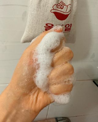 르핸스 퍼포밍 5 샴푸 비반트 포렛/베티버 포그 — 5점을 준 리뷰어가 2022년 12월 올린 사용 사진