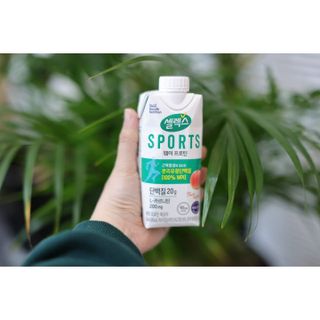 셀렉스스포츠 셀렉스 스포츠 웨이 프로틴 복숭아_ 330ml x 12팩 — 5점을 준 리뷰어가 2021년 4월 올린 사용 사진
