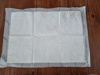 아베크 펫 와이드 프리미엄 중형 애견 강아지 배변 패드 54매 1팩 45g — 4.5점을 준 리뷰어가 2021년 7월 올린 사용 사진