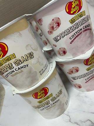 젤리벨리 솜사탕 2종-딸기치즈케이크, 바닐라 — 5점을 준 리뷰어가 2022년 1월 올린 사용 사진