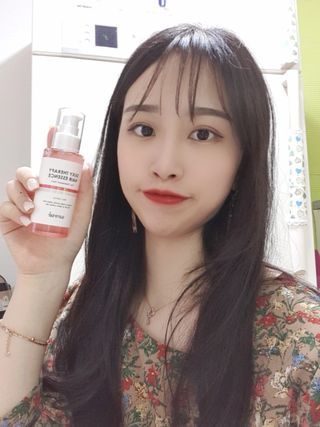 썸헤어 / SUMHAIR 썸헤어 실키 테라피 헤어 에센스 — 5점을 준 리뷰어가 2021년 4월 올린 사용 사진
