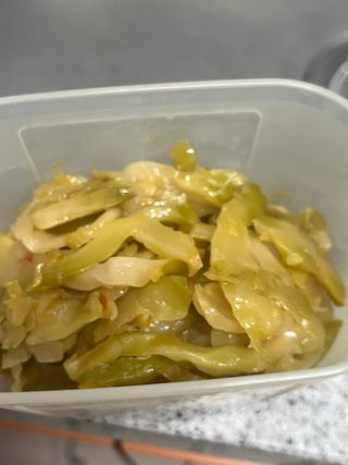 루시델리 야미하우스 홍콩 스파이시 프리미엄 짜사이 무침 500g — 5점을 준 리뷰어가 2024년 7월 올린 사용 사진