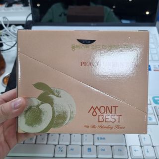 몽베스트 위드더 블랜딩 하우스 _복숭아 그린티 — 5점을 준 리뷰어가 2023년 1월 올린 사용 사진
