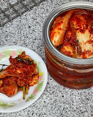 셰프애찬 알배기 겉절이 김치 1kg — 5점을 준 리뷰어가 2022년 9월 올린 사용 사진