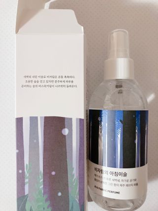 르플랑 한소쿠리초록영귤, 섭지에 유채피우다, 비자림의 아침이슬, 동백길 걷다, 협재의 아침바람 200ml 5종 중 택1 — 5점을 준 리뷰어가 2021년 7월 올린 사용 사진
