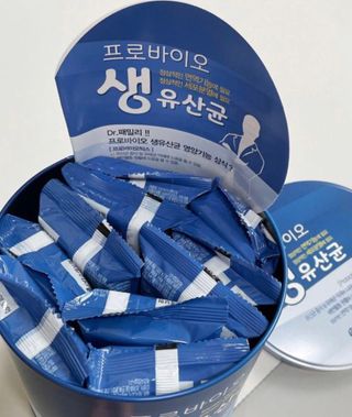 서울약사신협_프로바이오생유산균_2.5G x 100포 — 4점을 준 리뷰어가 2021년 6월 올린 사용 사진