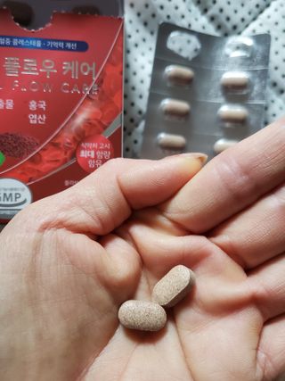 스윗레인 써큐 플로우 케어 — 5점을 준 리뷰어가 2022년 11월 올린 사용 사진