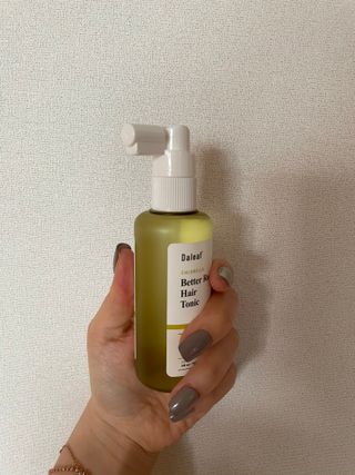 달리프 클로렐라 베러 루트 헤어토닉 100ml — 4점을 준 리뷰어가 2021년 5월 올린 사용 사진