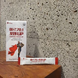 자연에온 고함량 아르기닌 포텐 UP 5555mg 20g x 15포 — 5점을 준 리뷰어가 2021년 9월 올린 사용 사진