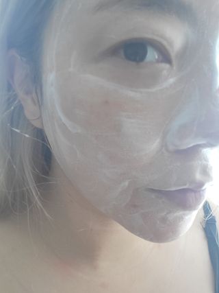 [크리스앤릴리] 애플 그래뉼 클렌징폼 — 5점을 준 리뷰어가 2022년 9월 올린 사용 사진