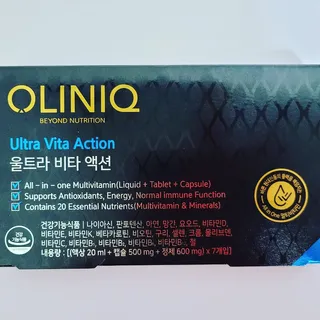 올리닉 울트라비타액션 — 5점을 준 리뷰어가 2021년 12월 올린 사용 사진