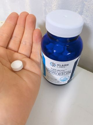 [Dr.PNT] 닥터피엔티 프로바이오틱스 칠드런스 츄어블 / 2개월분 — 5점을 준 리뷰어가 2023년 1월 올린 사용 사진