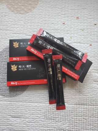 새롬바이오 리생 [미쾌변] 차전자피 식이섬유 건강기능식품 3팩 — 5점을 준 리뷰어가 2021년 6월 올린 사용 사진