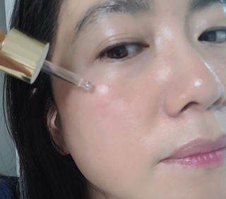 [보히케어] 컨센트레이트 이데베논 7 펩타이드 콤플렉스 앰플 — 5점을 준 리뷰어가 2023년 10월 올린 사용 사진