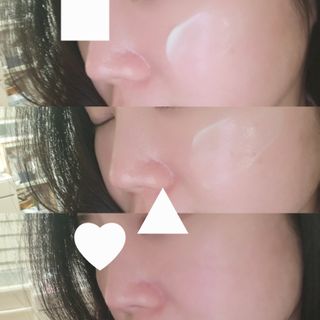 산다화 비타민C 화이트닝 크림 — 5점을 준 리뷰어가 2023년 4월 올린 사용 사진