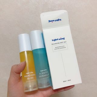 라이트윙 밸런싱 미스트 만다린 블리스+센티드 제라늄 SET — 4점을 준 리뷰어가 2021년 1월 올린 사용 사진