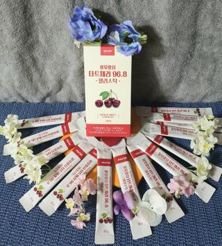 미스비 몽모랑시 타트체리 96.8 젤리스틱 — 5점을 준 리뷰어가 2021년 2월 올린 사용 사진
