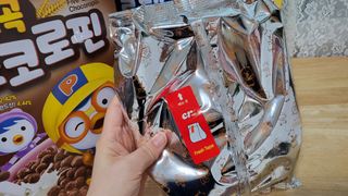씨알푸드 뽀로로 시리얼 3종 — 5점을 준 리뷰어가 2022년 2월 올린 사용 사진