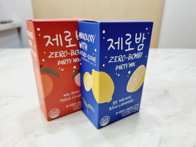 제로밤 피치 크러시 5g x 12개입 리뷰 사진