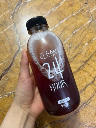 클린24시간 1BOX(5포) + 전용보틀(500ml) — 4점을 준 리뷰어가 2023년 5월 올린 사용 사진