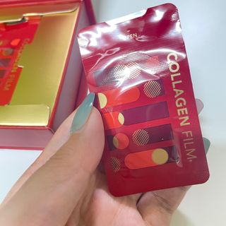 프리마인 귀족의 콜라겐, 92배 흡수율. 럭셔리 프리미엄 셀라브 콜라겐필름 30매 — 5점을 준 리뷰어가 2021년 10월 올린 사용 사진