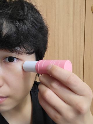 스킨큐어 산다화 카멜리아 안티 링클 멀티밤 — 5점을 준 리뷰어가 2022년 10월 올린 사용 사진