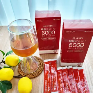 메타아르기닌 GC녹십자웰빙 메타 아르기닌 6000 플러스 오르니틴 — 4점을 준 리뷰어가 2022년 6월 올린 사용 사진