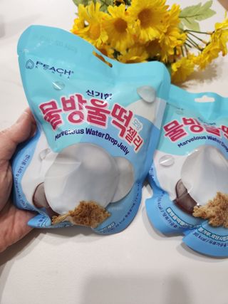 (주) 피치코리아 신기한 물방울떡 젤리 x2개입 — 5점을 준 리뷰어가 2023년 5월 올린 사용 사진