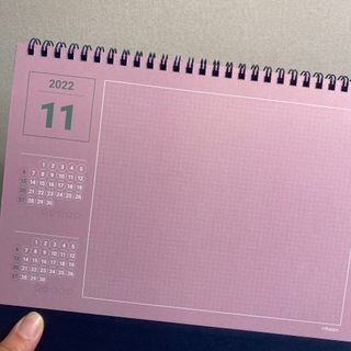 리훈 2023년 레트로 인테리어 벽달력 + 탁상달력 — 5점을 준 리뷰어가 2022년 10월 올린 사용 사진