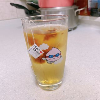 산그리메 국내산 호박차 100티백 대용량 삼각티백차 — 4점을 준 리뷰어가 2021년 7월 올린 사용 사진