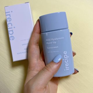 아이레시피 마일드 히알루로닉 모이스트 업 선스크린 SPF50+ PA++++ — 4.5점을 준 리뷰어가 2023년 6월 올린 사용 사진