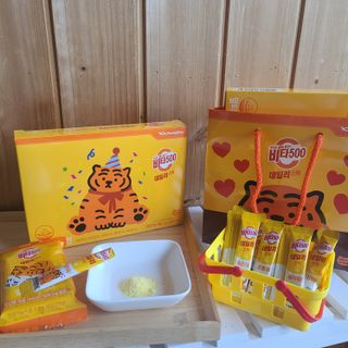 광동생활건강 [광동] 비타 500 데일리 스틱 VB, VC를 함유한 멀티비타민 30포+30포 — 5점을 준 리뷰어가 2022년 6월 올린 사용 사진