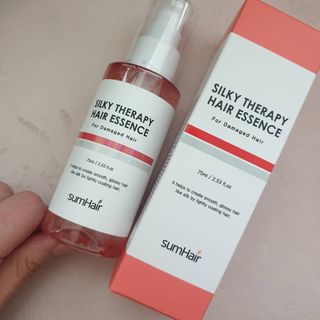 썸헤어 / SUMHAIR 썸헤어 실키 테라피 헤어 에센스 — 5점을 준 리뷰어가 2021년 4월 올린 사용 사진