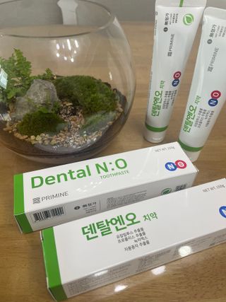 프리마인 유해균 뿐만 아니라 유익균까지 씻어내는 치약은 그만, 건강한 구강환경을 만드는 덴탈엔오 — 5점을 준 리뷰어가 2023년 4월 올린 사용 사진