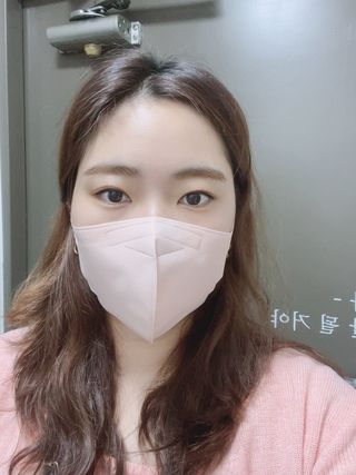 [애니가드] 셋업 메베마스크라이트  (대형 4컬러 + 중형 4컬러) — 5점을 준 리뷰어가 2022년 6월 올린 사용 사진
