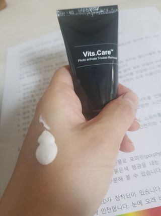 메데스 비츠케어 모공케어 피부관리키트 — 5점을 준 리뷰어가 2021년 8월 올린 사용 사진