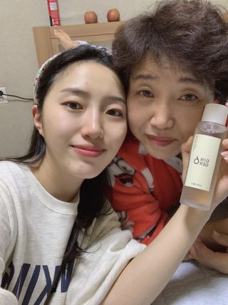GINGER6 라이크 화이트 블라썸 에센스 토너 — 5점을 준 리뷰어가 2021년 12월 올린 사용 사진