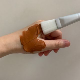 약손명가코스메틱 심결 깨어나는 맑음 팩 — 5점을 준 리뷰어가 2021년 4월 올린 사용 사진