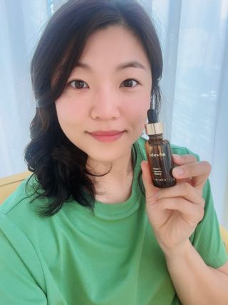 스킨큐어 산다화 비타민c 화이트닝 에센스 30ml — 4.5점을 준 리뷰어가 2023년 7월 올린 사용 사진