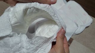 N[템포 ] 패드 내추럴 순면 입는 오버나이트 5P * 2개 — 5점을 준 리뷰어가 2024년 4월 올린 사용 사진